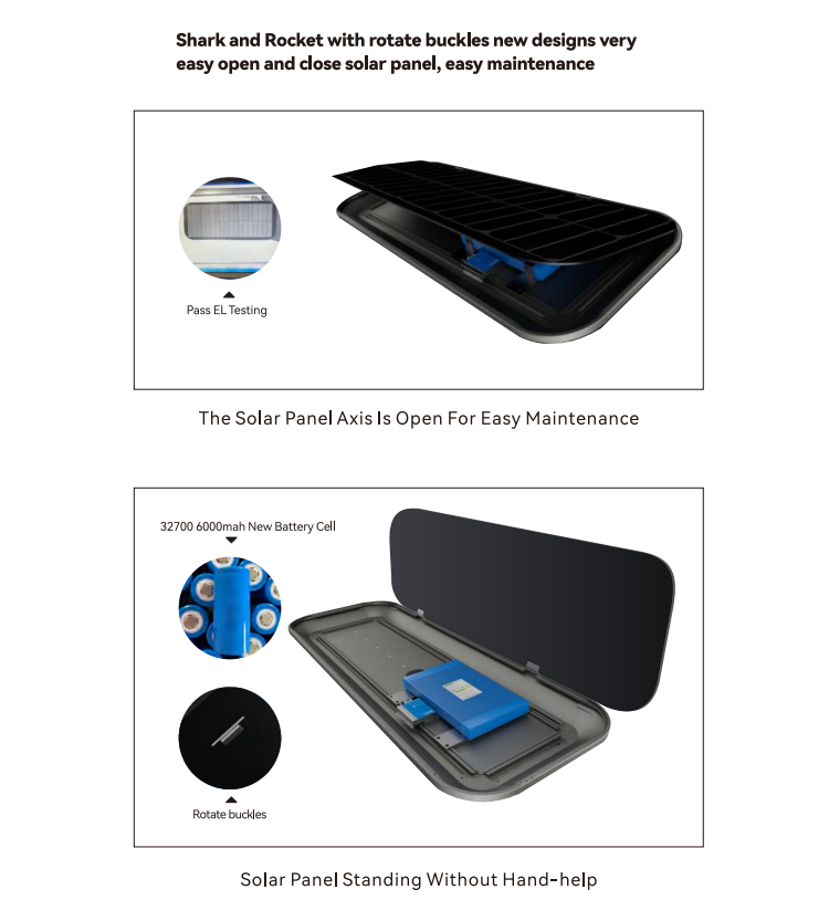 210w all in one solar street light