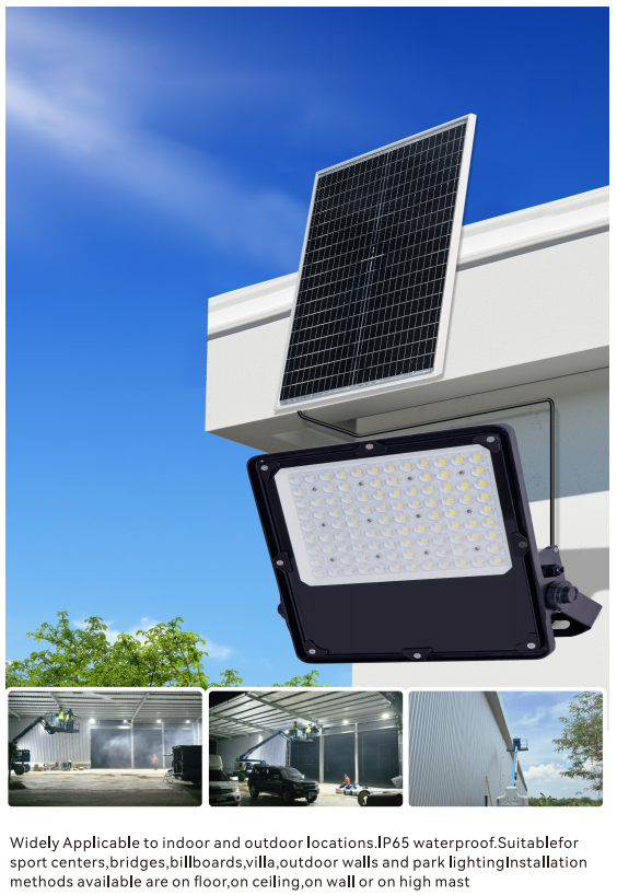 40w solar flood light